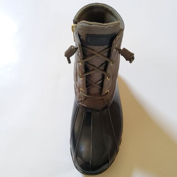Sperry Saltwater Quilted Water Resistant Duck Boots Snow Rain Women's Size 8 New - Picture 12 of 14
